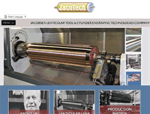 Tablet Screenshot of jacotech.com